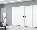 Шкаф-купе NOVA – три двери, цвет White base-Bianco (Белый базовый-Бьянко)